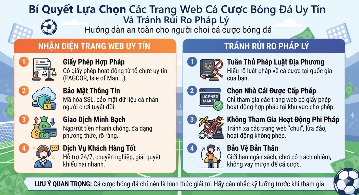 các trang web cá cược bóng đá