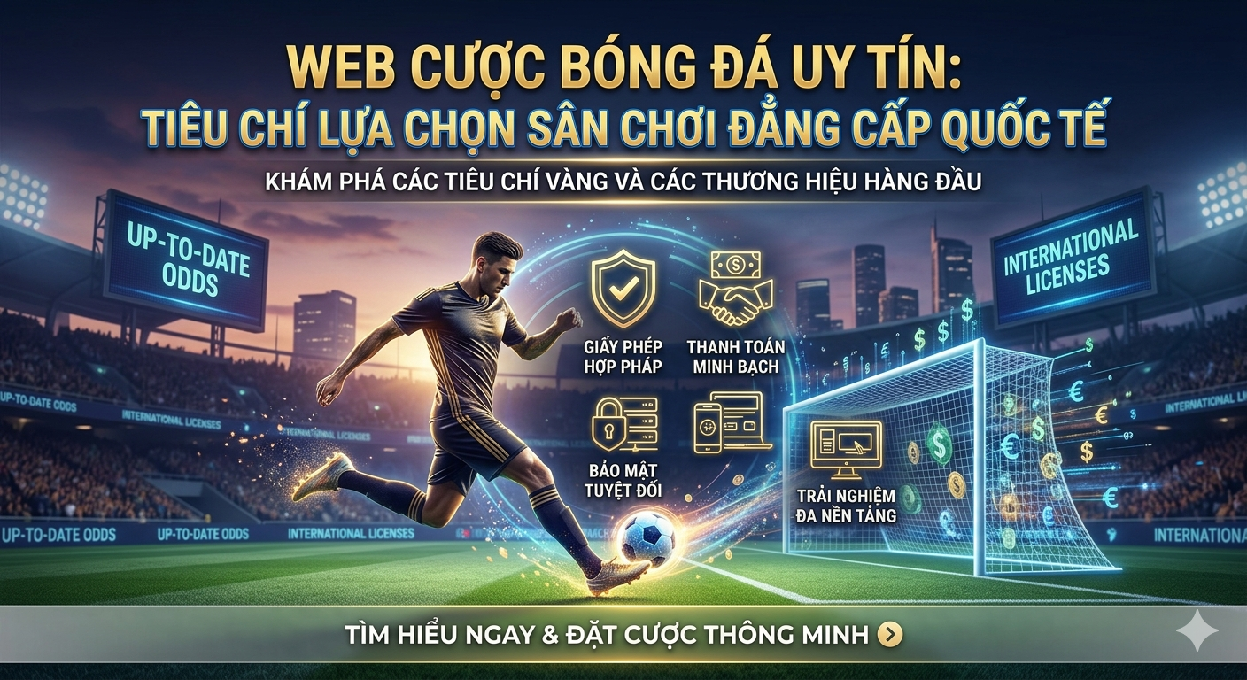 web cược bóng đá uy tín